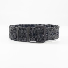 DENIM NERO BLACK 20MM